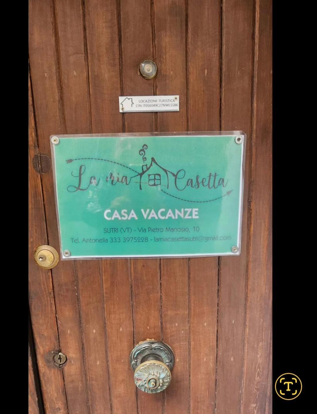 Casa Vacanza La Mia Casetta Сутри Екстериор снимка